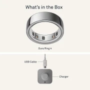 Oura Ring 4 Stealth Size 8 (JZ90-54218-08)