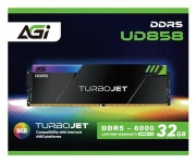 AGi 32GB (2x16GB) 6000 CL30 Turbojet RGB Black (AGI6APC16UD858-DC) EU