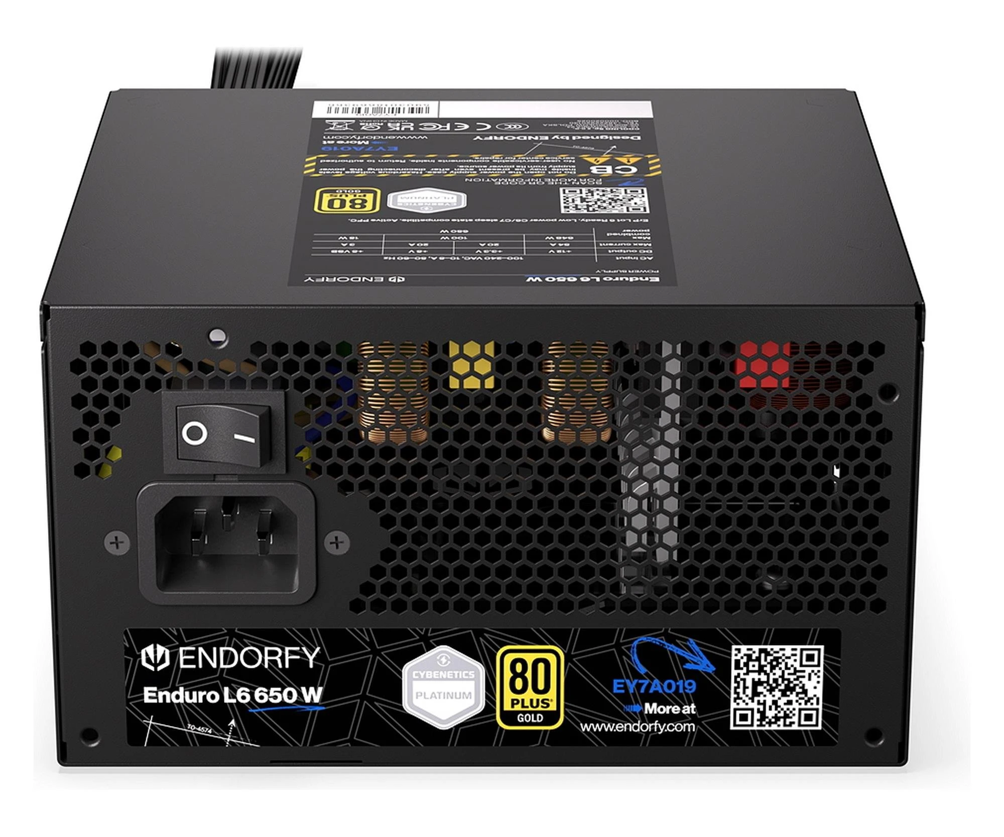 ENDORFY Enduro L6 650W 80 Plus Gold (EY7A019) EU