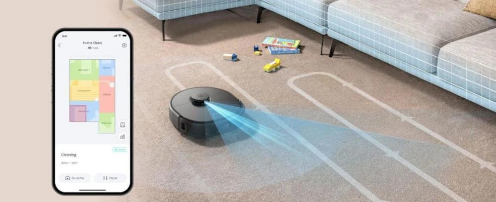 Eufy Robovac X10 Pro Omni Black (T2351G11) Бренд: Eufy; Площа прибирання,
