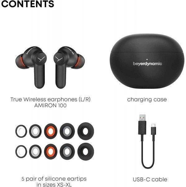 Наушники Beyerdynamic Amiron 100 TWS Black (531477)