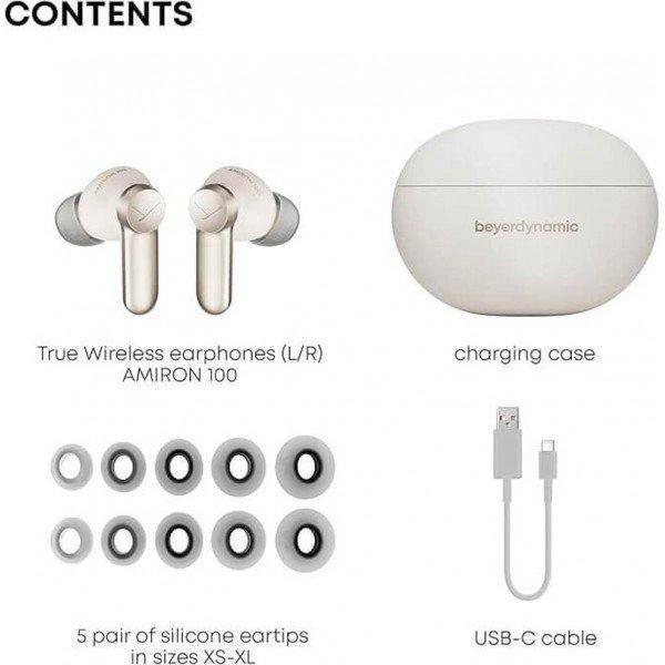 Навушники Beyerdynamic Amiron 100 TWS Cream (531478)