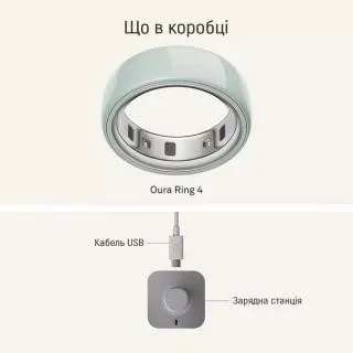 Oura Ring 4 Ceramic Tide Size 7 (JZ90-57461-07)