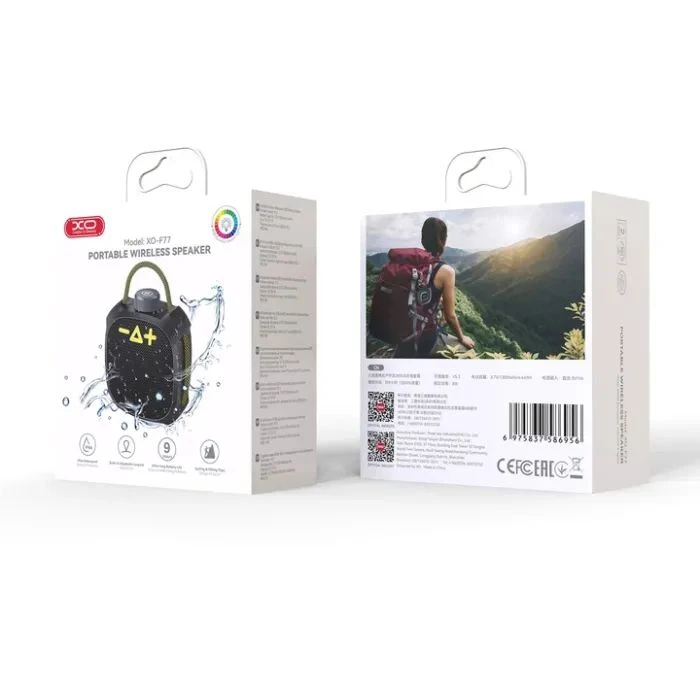 XO F77 5W Black (F77.black) (UA) Підключення: дротове,