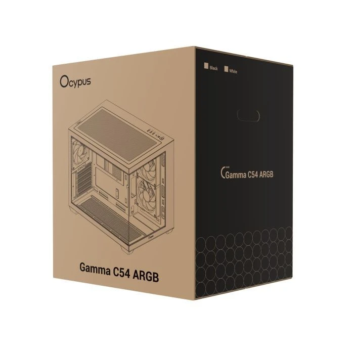 OCYPUS GAMMA-C54-BKD300XX-GL (UA) Типорозмір: Miditower; Підтримувані