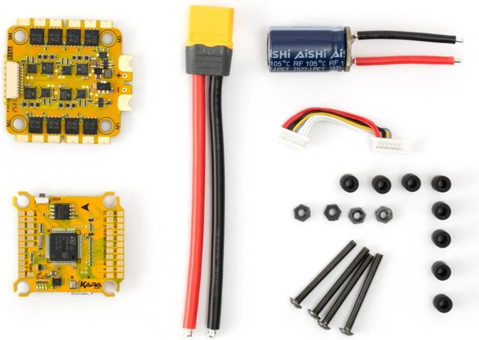 Польотний стек KaraFPV Golden F405 + 55A ESC 3-8S (Golden F405 + 55A ESC 8S) (UA) Бренд: KaraFPV; Сумісність: FPV