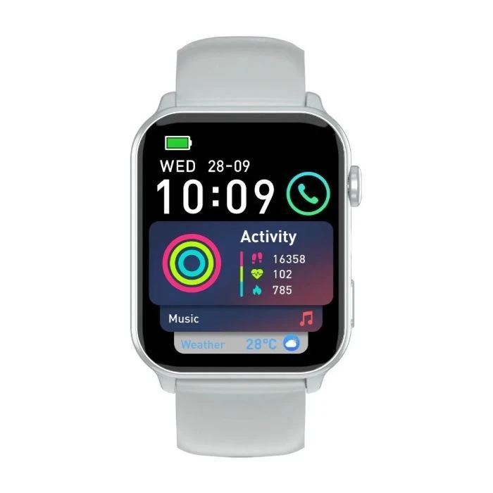 Смарт-годинники Blackview R30 Max Silver (6931548323167) (UA)