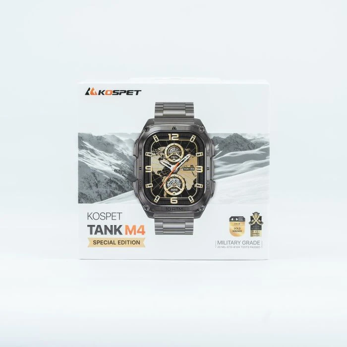 Смарт-годинники KOSPET TANK M4SE BLACK (6978602500645) (UA)