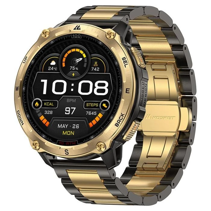 Смарт-годинники KOSPET TANK T4SE GOLD (6978602500621) (UA)