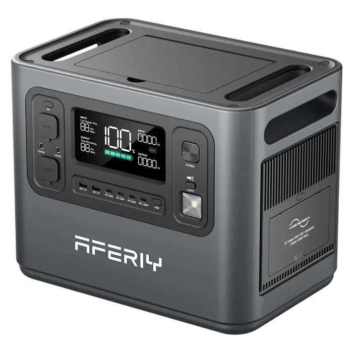 Зарядна станція Aferiy AF-P210 2400W 2048Wh (Aferiy AF-P210) (UA) Ємність акумулятора: 2048 Вт*год;