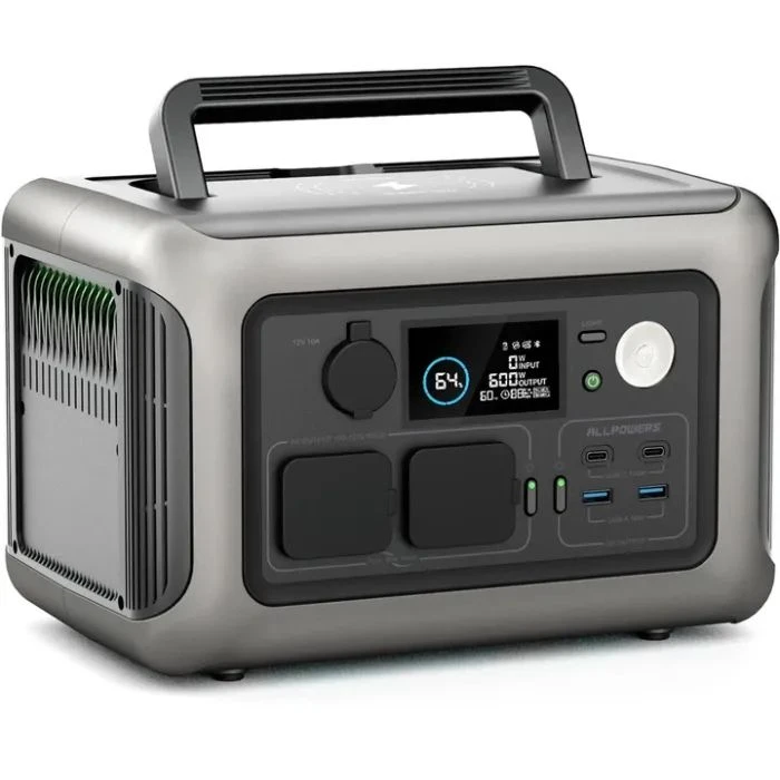 Зарядная станция ALLPOWERS R600 600W 299Wh (R600) (UA) Емкость аккумулятора: 299 Вт*час;