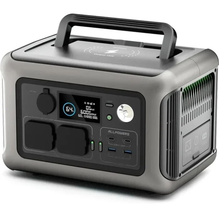 Зарядная станция ALLPOWERS R600 600W 299Wh (R600) (UA) Емкость аккумулятора: 299 Вт*час;