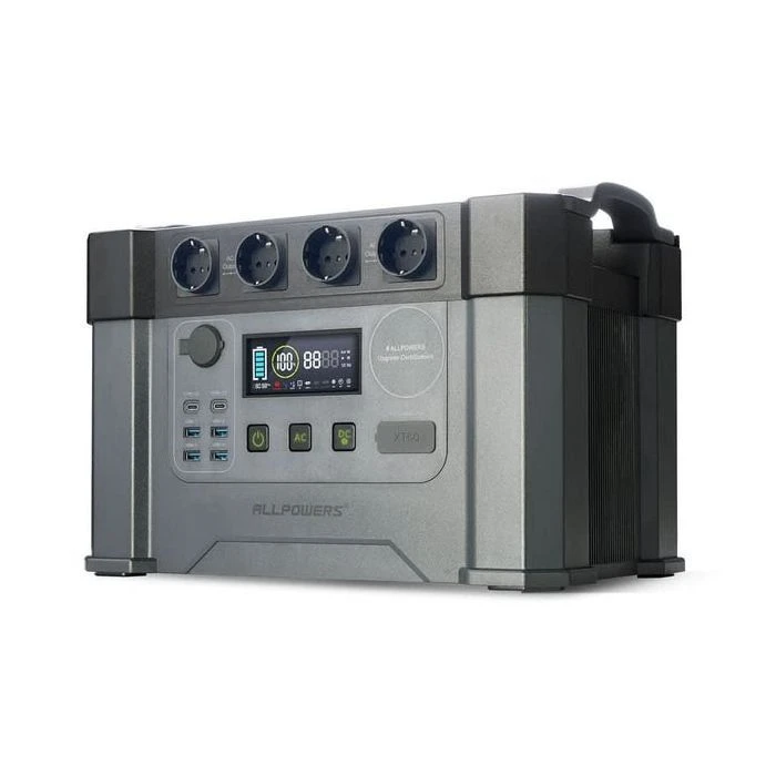 Зарядна станція ALLPOWERS S2000 Pro 2400W 1451Wh (S2000 PRO) (UA) Ємність акумулятора: 1500 Вт*год;