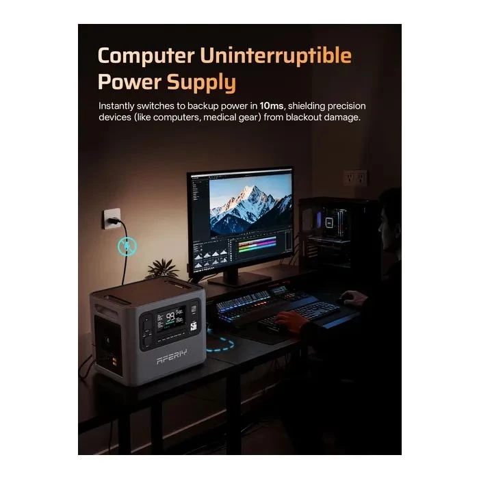 Зарядная станция Aferiy AF-P280 2800W 2048Wh (Aferiy AF-P280) (UA) Емкость аккумулятора: 2048 Вт*ч;