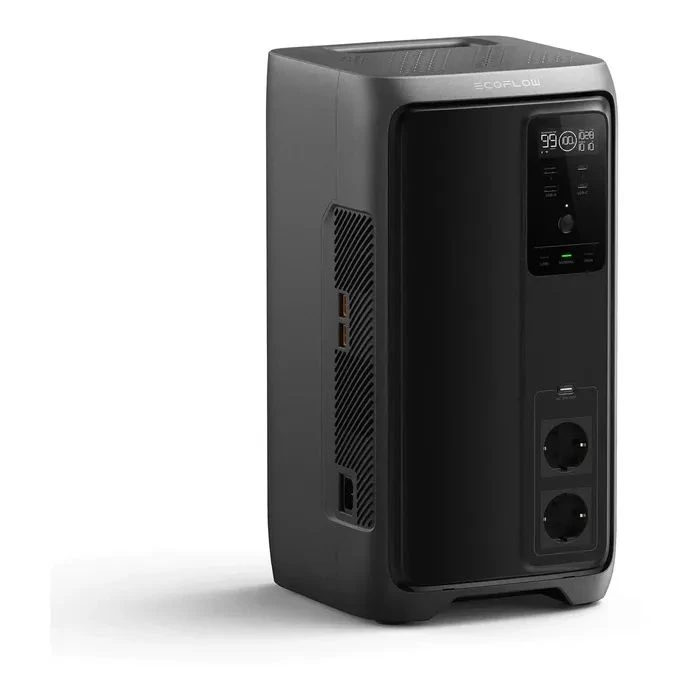 Зарядная станция EcoFlow DELTA 3 2000 Air Max 1000W 1920Wh (EFD3A2000-EU) (UA) Емкость аккумулятора: 1920 Вт*ч;