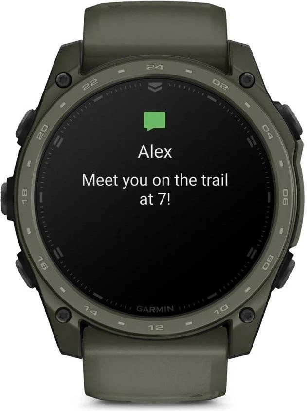 Смарт-годинники Garmin tactix 8 - 51 mm AMOLED Cerakote Olive з Applied Ballistics Ultralight (010-04553-11/10) Бренд: Garmin; Лінійка: tactix 8; iOS: є;