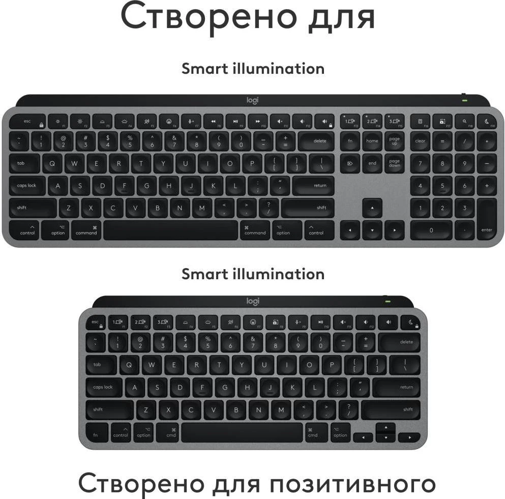 Logitech MX Keys Mini For Mac Space Gray (920-012652)