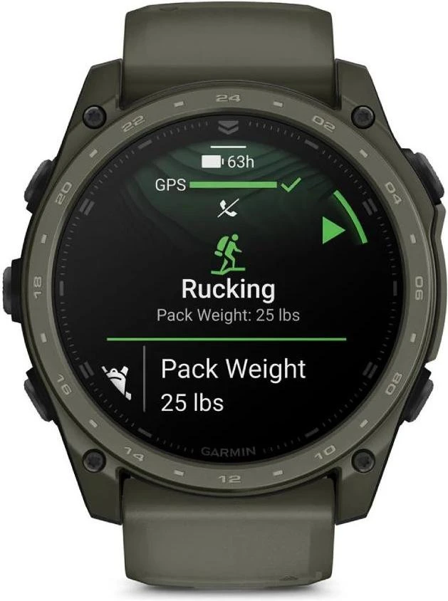Смарт-часы Garmin tactix 8 - 51 mm AMOLED Cerakote Olive w. Applied Ballistics Ultralight (010-04553-11/10)