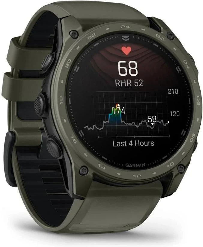 Смарт-часы Garmin tactix 8 - 51 mm AMOLED Cerakote Olive w. Applied Ballistics Ultralight (010-04553-11/10)