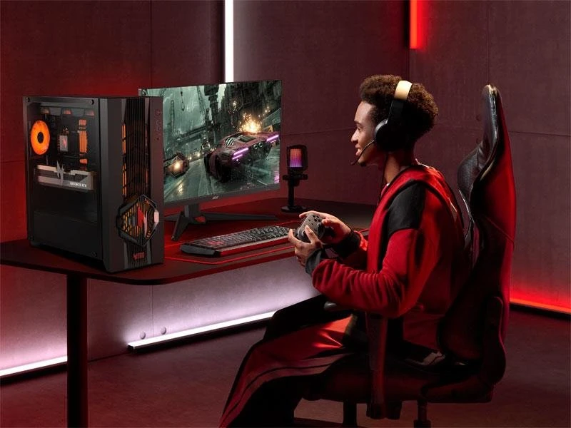 Acer Nitro 70 Ryzen 9-9900X3D/64GB/2TB RTX5080 (N70X3D || DG.E5AEP.006) EU