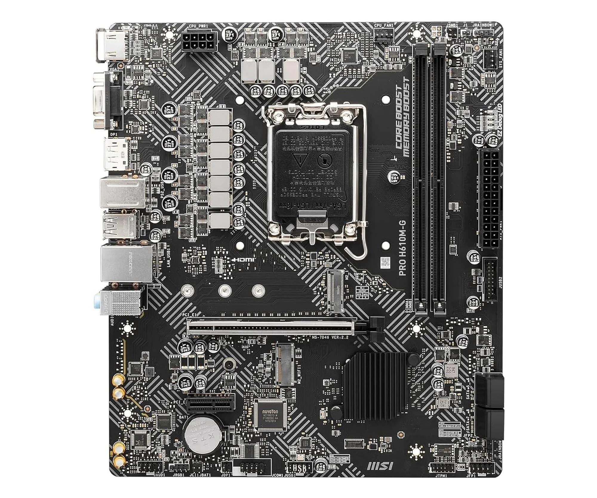 MSI PRO H610M-G EU