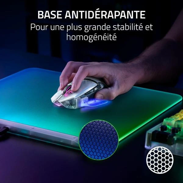 Razer Firefly V2 Pro Phantom White (RZ02-04920400-R3M1) (UA)