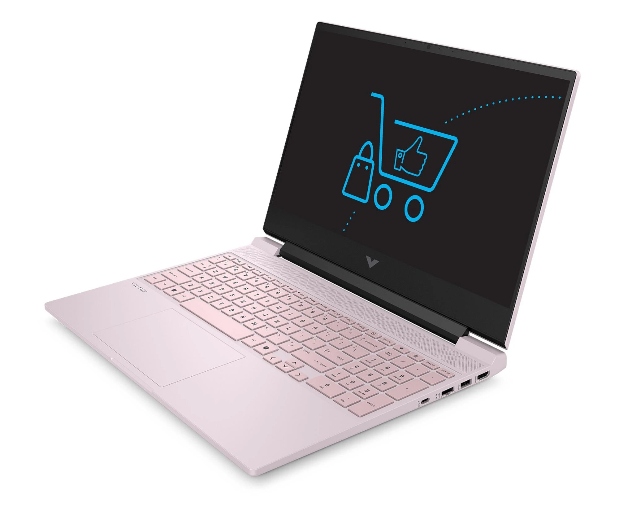 HP Victus 15 Core 7-240H/24GB/512+1TB/Win11 RTX5060 Pink (15-fa2025nwx (DA3D9EA))