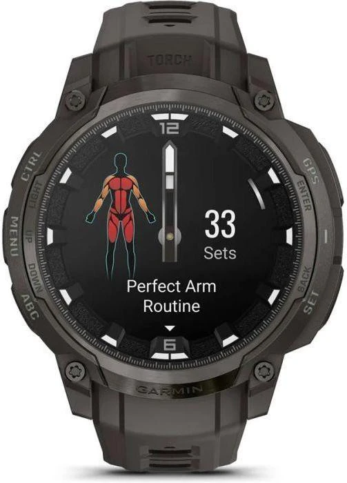 Смарт-годинники Garmin Instinct Crossover AMOLED Charcoal (010-03398-00) Бренд: Garmin; Лінійка: Instinct Crossover;