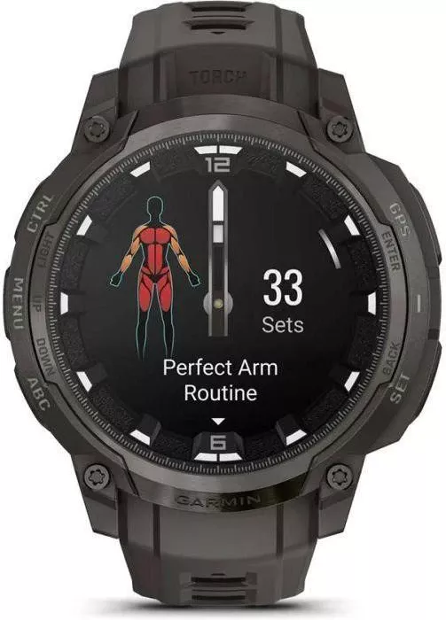 Смарт-годинники Garmin Instinct Crossover AMOLED Charcoal (010-03398-00) Бренд: Garmin; Лінійка: Instinct Crossover;