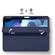 Чехол для планшета BeCover Tri Fold Soft TPU mount Apple Pencil Apple iPad 10.2 2019/2020/2021 Deep Blue (708456) (UA)
