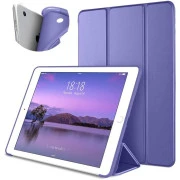 Чохол для планшета BeCover Tri Fold Soft TPU Silicone Apple iPad 9.7 2017/2018 A1822/A1823/A1893/A1954 Фіолетовий (706880) (UA)
