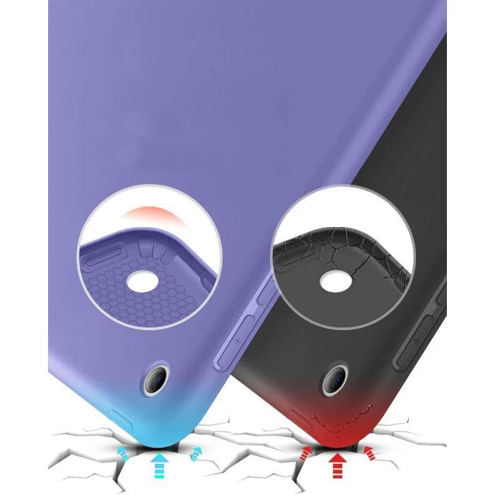 Чехол для планшета BeCover Tri Fold Soft TPU Silicone Apple iPad 9.7 2017/2018 A1822/A1823/A1893/A1954 Purple (706880) (UA)