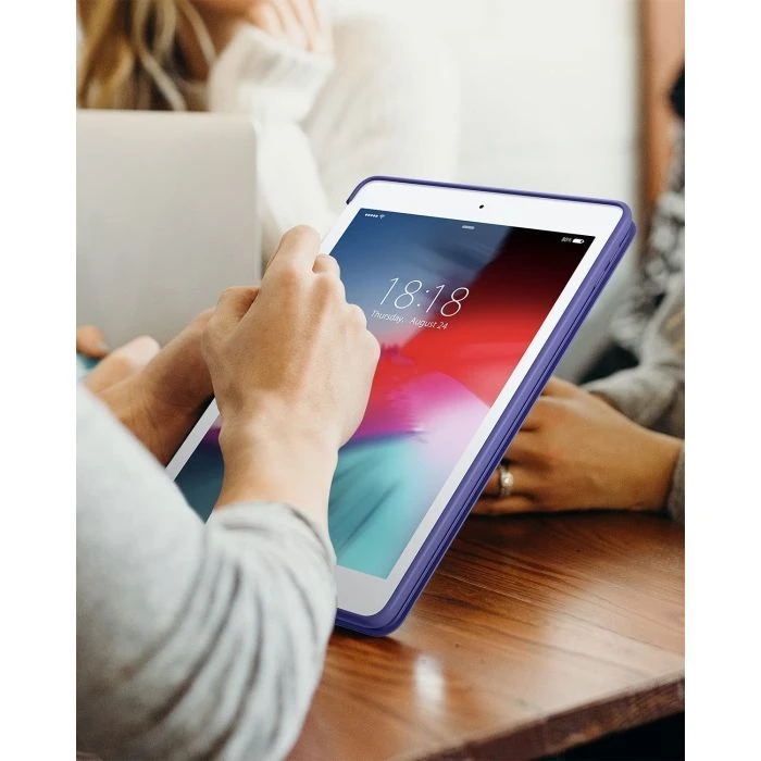 Чехол для планшета BeCover Tri Fold Soft TPU Silicone Apple iPad 9.7 2017/2018 A1822/A1823/A1893/A1954 Purple (706880) (UA) Тип: обложка; Совместимость с