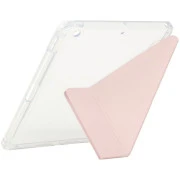 Чохол для планшета BeCover Ultra Slim Origami Transparent Apple Pencil Apple iPad 10.2 2019/2020/2021 Рожевий (711100) (UA)