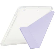 Чохол для планшета BeCover Ultra Slim Origami Transparent Apple Pencil Apple iPad 10.2 2019/2020/2021 Purple (711101) (UA)