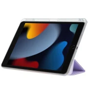 Чохол для планшета BeCover Ultra Slim Origami Transparent Apple Pencil Apple iPad 10.2 2019/2020/2021 Purple (711101) (UA)