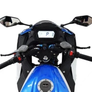 Электроскутер TV6 mid-drive FST 3000W 72V 60Ah white & blue (291186) (UA)