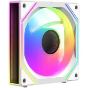 Кулер для корпуса OCYPUS GAMMA F12 ARGB REVERSE BLADE білий (GAMMA-F12-WH1AM01U-GL) (UA)