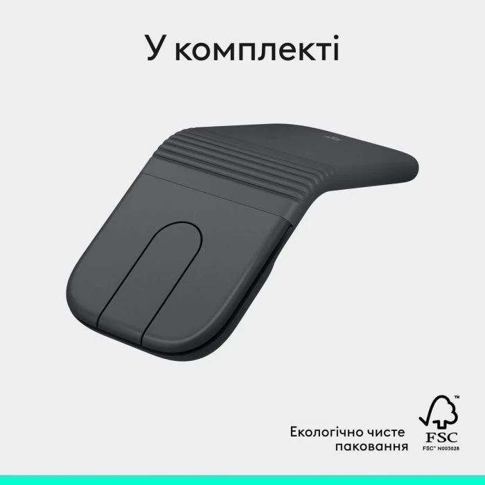 Logitech Mobi Fold Bluetooth Graphite (910-007604) (UA) Тип: Оригинальный дизайн;