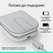 Logitech Mobi Fold Bluetooth Off-White (910-007631) (UA)