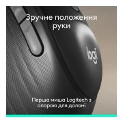 Logitech Signature Comfort Plus M850L Wireless/USB-C Graphite (910-007715) (UA)