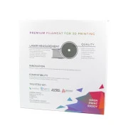 Пластик для 3D-принтера Spectrum PET-G Premium 1.75mm ARCTIC WHITE 1kg (RAL 9016) (80057) (UA)