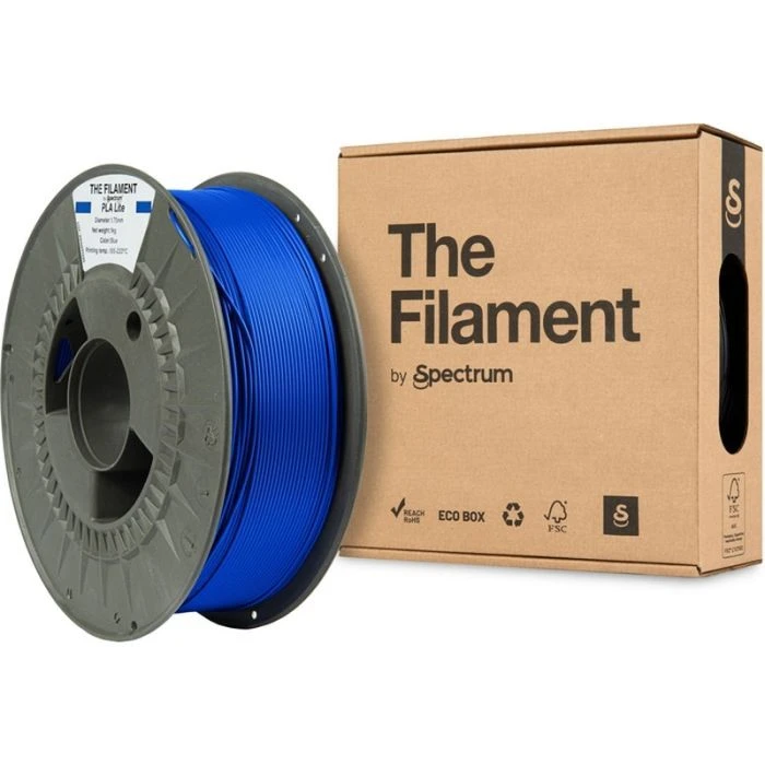 Пластик для 3D-принтера The Filament PLA Lite 1.75mm BLUE 1kg (TF-24220) (UA)
