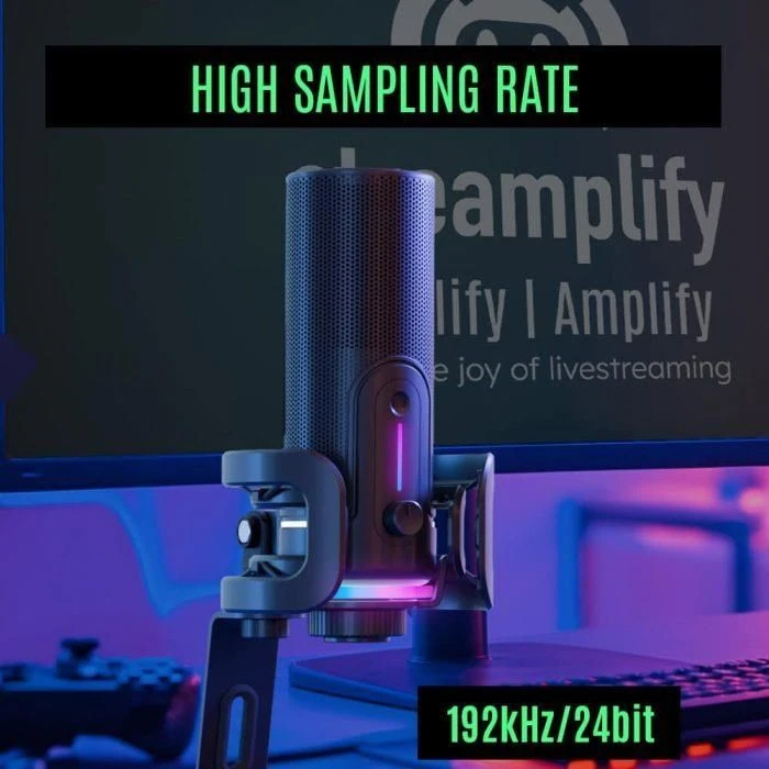 Streamplify MIC PRO-192-RGB-ST Black (SPMC-MP3C327.11) (UA)