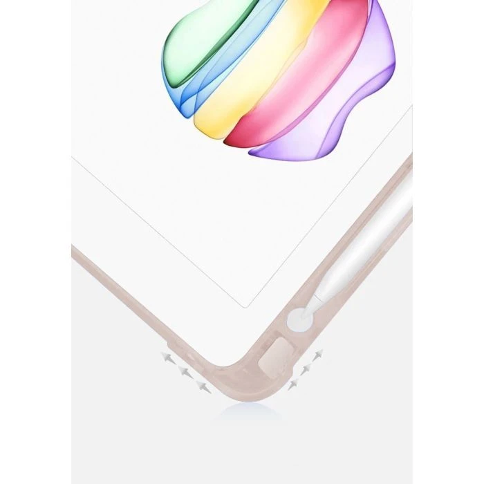 Чехол для планшета BeCover Soft Edge Pencil mount Apple iPad 10.2 2019/2020/2021 Pink (706815) (UA)