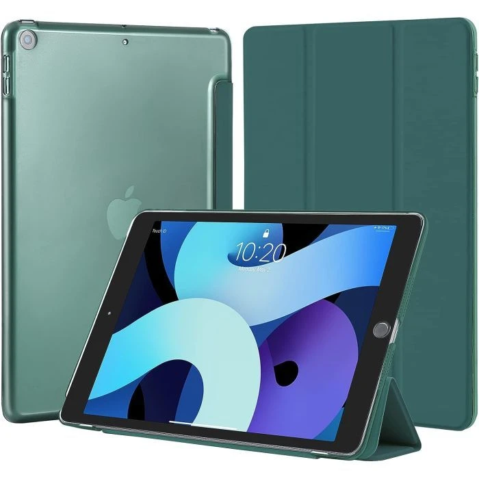 Чохол для планшета BeCover Tri Fold Hard Apple iPad 10.2 2019/2020/2021 Dark Green (709656) (709656) (UA)