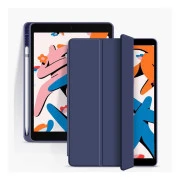 Чохол для планшета BeCover Tri Fold Soft TPU mount Apple Pencil Apple iPad 10.2 2019/2020/2021 Deep Blue (708456) (UA)
