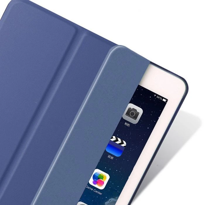 Чохол для планшета BeCover Tri Fold Soft TPU Silicone Apple iPad 10.2 2019/2020/2021 Deep Blue (706882) (UA)