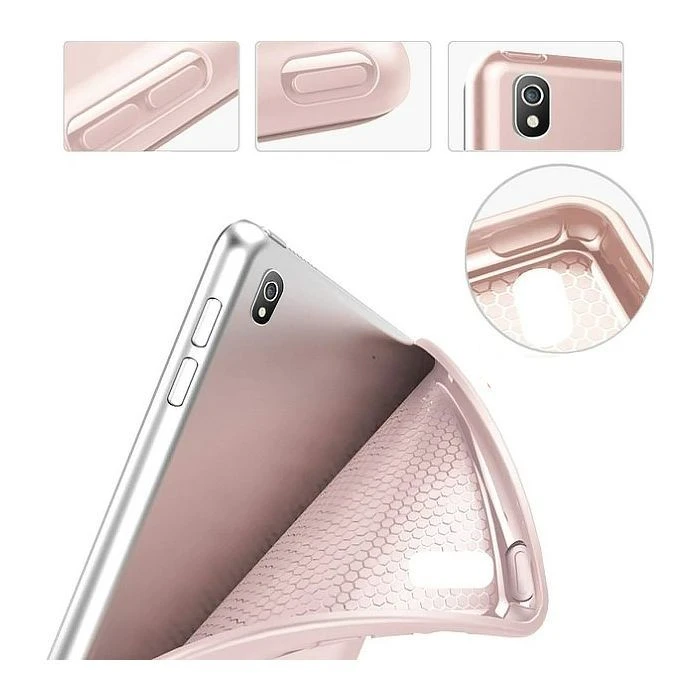 Чохол для планшета BeCover Tri Fold Soft TPU Silicone Apple iPad 10.2 2019/2020/2021 Рожевий (708516) (UA)