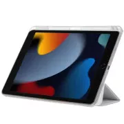 Чехол для планшета BeCover Ultra Slim Origami Transparent Apple Pencil Apple iPad 10.2 2019/2020/2021 Gray (711099) (UA)